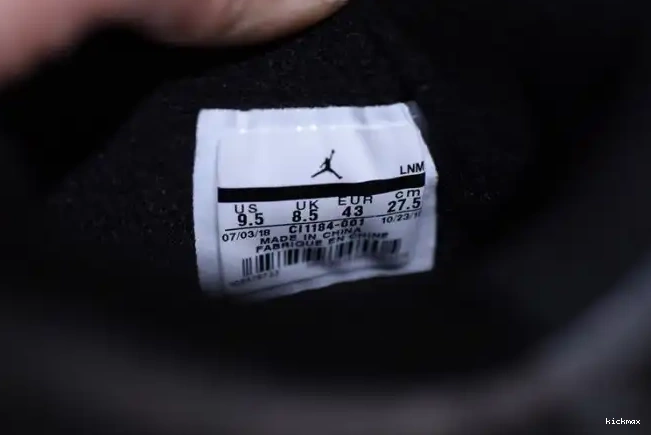 Rep MAX Air Retro Laser Jordan Black CI1184-001 4 0331